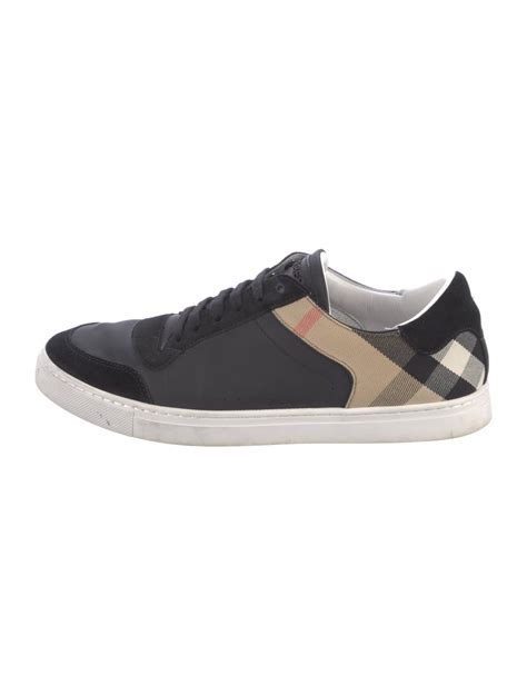 burberry black check reeth sneakers|Men’s Designer Sneakers .